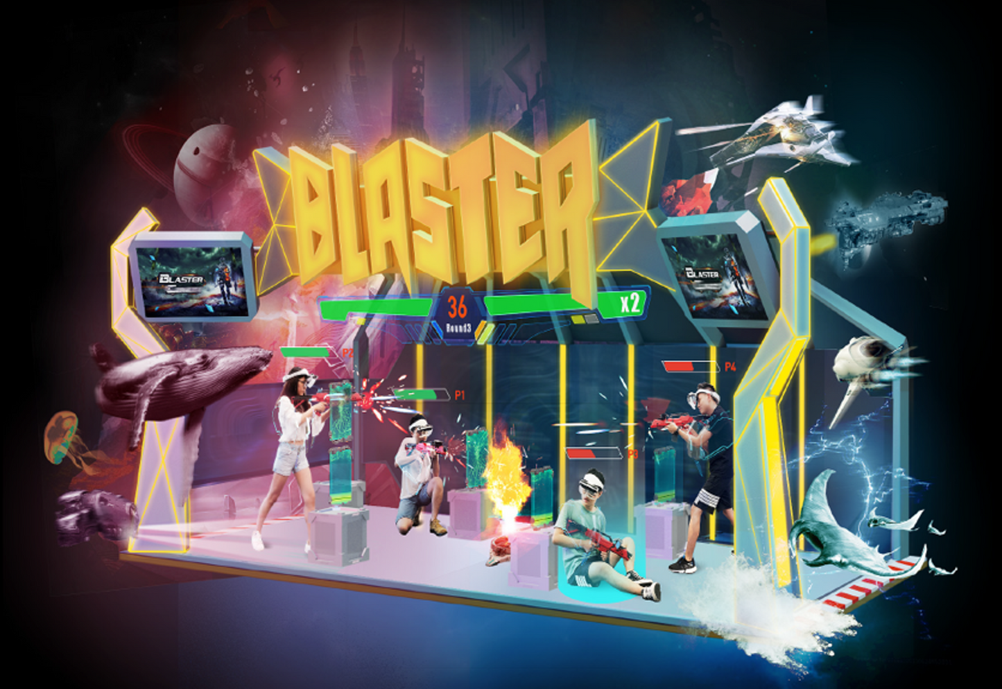 MR Battlefield Blaster