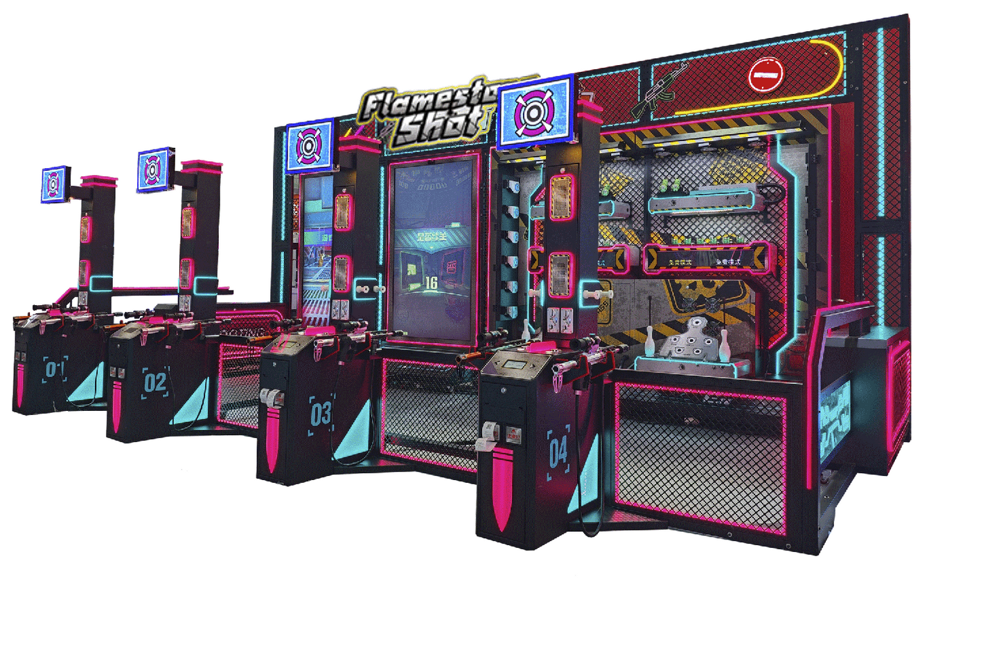 Shooting Arena - Indoor 8 Player Version