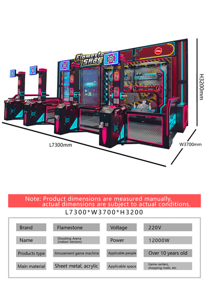 Shooting Arena - Indoor 8 Player Version